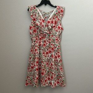 Adorable floral dress for a girl